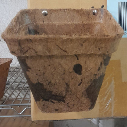 Pot - Square Coir 6” "Top 15.5 cm and Tall 14 cm" Each Box of 400