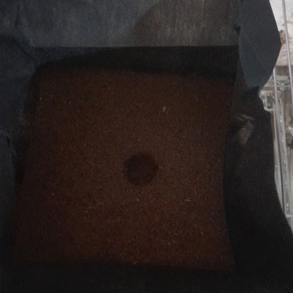 Black Coco Grow Bag - 4" x 4" Cube, 0.5 gallon Box of 60