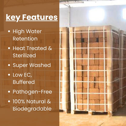 5KG BUFFERED COCO BLOCK Pallet of 200 Blocks